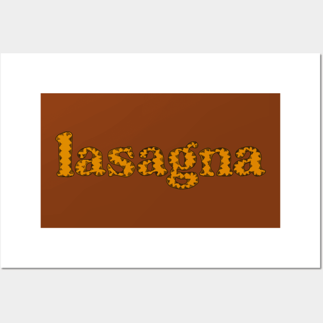 lasagna Wall Art by goatwang